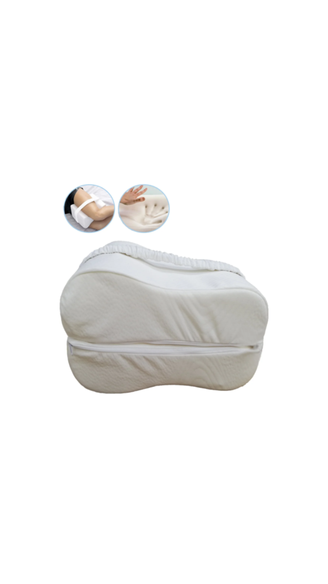 Almohada Cojín Entre Pierna en viscoelástica Memory Foam