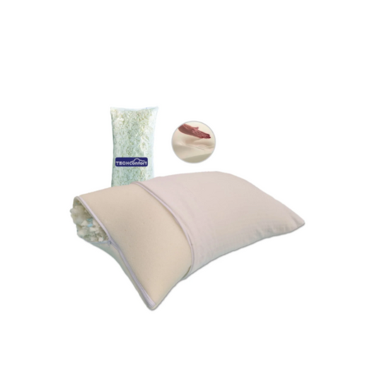 Almohada Ajustable en Viscoelástica Memory Foam particulada