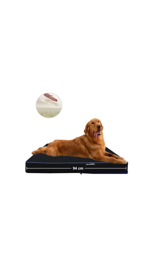 Cama Mascotas Perro en viscoelástica Memory Foam Tamaño Grande