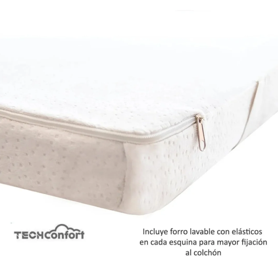 Colchoneta Memory Foam y Viscoenergética Dual 120x190