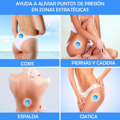 Cojin Coxis en Gel y Memory Foam – Antiescaras