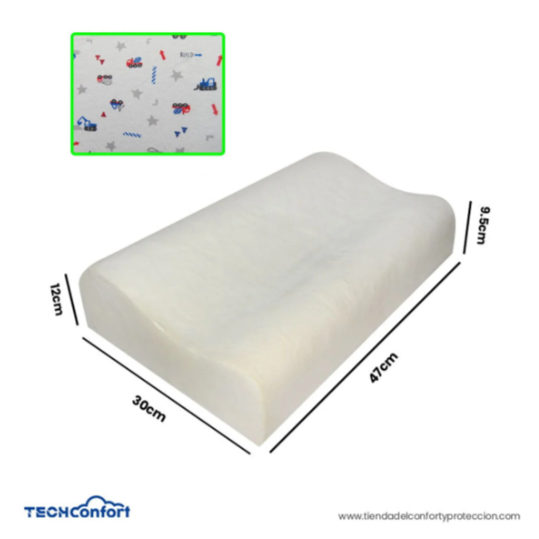 Almohada Memory Foam Infantil (Niño)