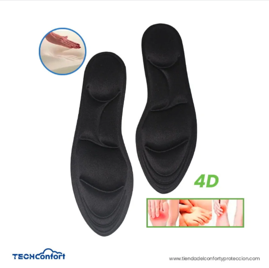 Plantillas en viscoelástica Memory Foam - Tallas (36 - 40) (40-45)