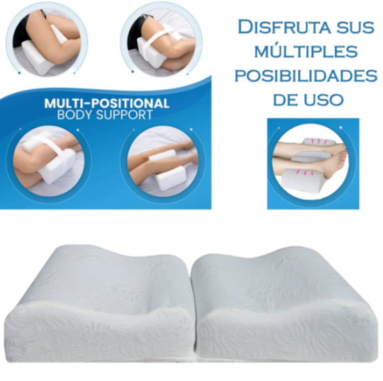 Almohada Cojín Entre Pierna en viscoelástica Memory Foam