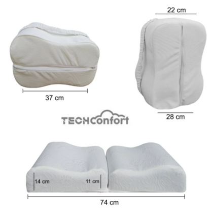 Almohada Cojín Entre Pierna en viscoelástica Memory Foam