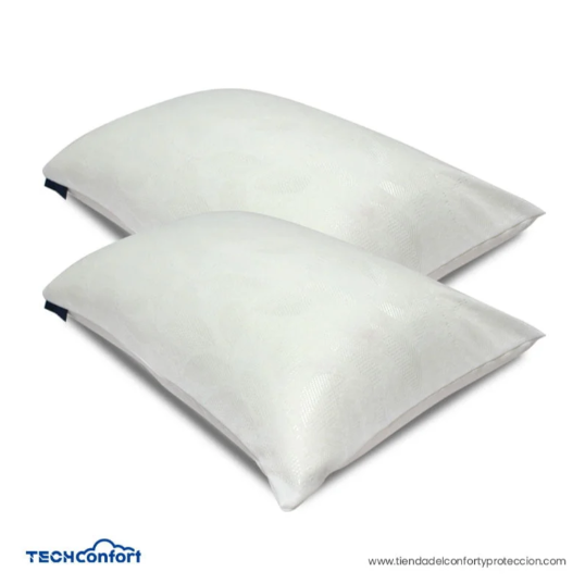 Almohada Memory Foam Con Siliconado Premium – Set X 2