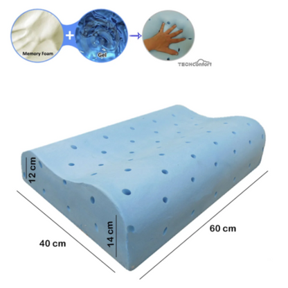 Almohada Cervical Memory Foam Infusión Gel – Memorygel