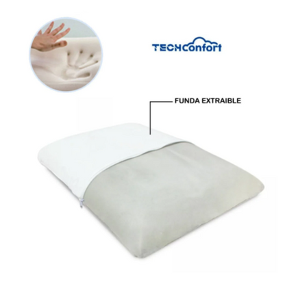 Almohada Ortopédica Memory Foam-Altura Baja