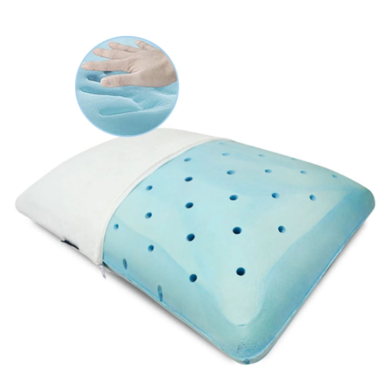 Almohada Memory Foam Infusión Gel – Memorygel con aireación